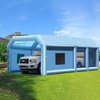 image:imageVEVOR Inflatable Paint Booth 98 x 82 x 82 ft Inflatable Spray Booth with 550W Powerful Blower and Air Filter System Portable Car Paint Booth for Motorcycle Bicycle Small Furniture Painting30x16x12Ft