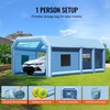image:imageVEVOR Inflatable Paint Booth 98 x 82 x 82 ft Inflatable Spray Booth with 550W Powerful Blower and Air Filter System Portable Car Paint Booth for Motorcycle Bicycle Small Furniture Painting23x13x9Ft