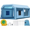 image:imageVEVOR Inflatable Paint Booth 98 x 82 x 82 ft Inflatable Spray Booth with 550W Powerful Blower and Air Filter System Portable Car Paint Booth for Motorcycle Bicycle Small Furniture Painting21x135x10Ft
