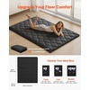 image:imageVEVOR Japanese Floor Mattress Futon Mattress 100 High Density Comfortable Foam Foldable Tatami Mat with Storage Bag Sleeping Pad for Camping Dormitory YogaBlack