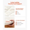 image:imageVEVOR Japanese Floor Mattress Futon Mattress 100 High Density Comfortable Foam Foldable Tatami Mat with Storage Bag Sleeping Pad for Camping Dormitory YogaWhite