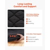 image:imageVEVOR Japanese Floor Mattress Futon Mattress 100 High Density Comfortable Foam Foldable Tatami Mat with Storage Bag Sleeping Pad for Camping Dormitory YogaBlack