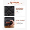 image:imageVEVOR Japanese Floor Mattress Futon Mattress 100 High Density Comfortable Foam Foldable Tatami Mat with Storage Bag Sleeping Pad for Camping Dormitory YogaBlack