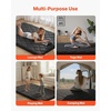image:imageVEVOR Japanese Floor Mattress Futon Mattress 100 High Density Comfortable Foam Foldable Tatami Mat with Storage Bag Sleeping Pad for Camping Dormitory YogaBlack
