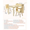 image:imageVEVOR Kids Art Table and Chair Set Toddler Activity Table with Storage Wood Kids Craft Desk with Paper Roll for Drawing Reading Writing Kid Play Table for Nursery Playroom Classroom WhiteNatural