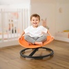 image:imageVEVOR Kids Swivel Chair 220 lbs Capacity Sensory Spinning Chair Autistic Kids Sensory Toy Seat with NonSlip Metal Base Round Shape Toddler Sit amp Spin Seat for Coordination Balance Focus Orange