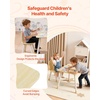 image:imageVEVOR Kids Table and 2 Chairs Set Toddler Table and Chair Set with Rounded Edge Design amp Graffiti Desktop Wooden Desk for Art Craft Reading Learning Drawing ClassroomDaycareHome BurlywoodNatural