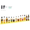 image:imageVEVOR LED Lighted Liquor Bottle Display 1 Tier 48 Inches Whiskey Rack Supports USB Illuminated Home Bar Shelf with RF Remote amp App Control 7 Static Colors Acrylic Lighted Shelf for 12 Bottles1 Step 60 Inches