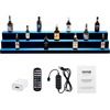 image:imageVEVOR LED Lighted Liquor Bottle Display 1 Tier 48 Inches Whiskey Rack Supports USB Illuminated Home Bar Shelf with RF Remote amp App Control 7 Static Colors Acrylic Lighted Shelf for 12 Bottles3 Step 60 Inches