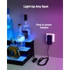 image:imageVEVOR LED Lighted Liquor Bottle Display 1 Tier 48 Inches Whiskey Rack Supports USB Illuminated Home Bar Shelf with RF Remote amp App Control 7 Static Colors Acrylic Lighted Shelf for 12 Bottles3 Step 70 Inches
