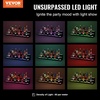 image:imageVEVOR LED Lighted Liquor Bottle Display 1 Tier 48 Inches Whiskey Rack Supports USB Illuminated Home Bar Shelf with RF Remote amp App Control 7 Static Colors Acrylic Lighted Shelf for 12 Bottles3 Step 48 Inches