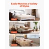 image:imageVEVOR Metal Headboard Queen Size Headboard with Adjustable Height W5965 x H4055 x D15 inches Ideal for Bedroom Hotel Homestay Dormitory BlackMetal