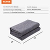 image:imageVEVOR Moving Blankets 72 x 54 21 lbsdz Weight 12 Packs Professional Recycled Cotton Packing Blanket Large Heavy Duty Shipping Mover Pads Perfect for Protecting Furniture Floors AppliancesGray