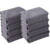 image:imageVEVOR Moving Blankets 72 x 54 21 lbsdz Weight 12 Packs Professional Recycled Cotton Packing Blanket Large Heavy Duty Shipping Mover Pads Perfect for Protecting Furniture Floors AppliancesGray