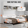 image:imageVEVOR Murphy Bed Kit Twin Size Deluxe DIY Wall Bed Mechanical Hardware Kit Pneumatic Lever Heavy Duty Bed Frame Support Folding Cabinet Wall Bed Space Saving Design for Guestroom Easy to BuildQueen Size