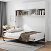 image:imageVEVOR Murphy Bed Kit Twin Size Deluxe DIY Wall Bed Mechanical Hardware Kit Pneumatic Lever Heavy Duty Bed Frame Support Folding Cabinet Wall Bed Space Saving Design for Guestroom Easy to BuildFull