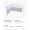 image:imageVEVOR Office Divider Privacy Partitions 2Pack 72 x 48 Room Divider Walls PET Workstation Cubicle Partition with Frosted Acrylic Windows Freestanding Privacy Panels for Office Library SchoolTranslucent