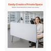 image:imageVEVOR Office Divider Privacy Partitions 2Pack 72 x 48 Room Divider Walls PET Workstation Cubicle Partition with Frosted Acrylic Windows Freestanding Privacy Panels for Office Library SchoolOpaque