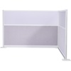 image:imageVEVOR Office Divider Privacy Partitions 2Pack 72 x 48 Room Divider Walls PET Workstation Cubicle Partition with Frosted Acrylic Windows Freestanding Privacy Panels for Office Library SchoolTranslucent
