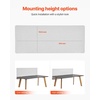 image:imageVEVOR Office Divider Privacy Partitions 2Pack 72 x 48 Room Divider Walls PET Workstation Cubicle Partition with Frosted Acrylic Windows Freestanding Privacy Panels for Office Library SchoolOpaque