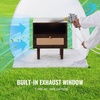 image:imageVEVOR Paint Booth Tent 40 x 35 x 40 in PopUp Portable Spray Paint Tent with Builtin Floor Exhaust Window and Storage Bag Foldable Paint Booth for Furniture DIY Hobby Tool Painting Station
