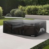 image:imageVEVOR Patio Furniture Cover 420D Heavy Duty Waterproof Outdoor Dining Table and Chairs Cover Large Rectangular Patio Table Covers with Air Vent for All Weather 74L x 47W x 28H inch Black94L x 94W x 28H