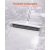 image:imageVEVOR Pet Hair Removal Broom 5846 in Adjustable Long Handle Rubber Broom with Built in Squeegee Reusable Dog Cat Hair Remover for Couch Furniture Hardwood Floor Tile
