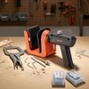 image:imageVEVOR Pocket Hole Jig Kit 34 Pcs Pocket Hole Jig System with 11 Cclamp Fixture Step Drills Wrenches Drill Stop Rings Square Drive Bits Toolbox Adjustable for DIY Carpentry ProjectsBlack