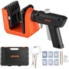 image:imageVEVOR Pocket Hole Jig Kit 34 Pcs Pocket Hole Jig System with 11 Cclamp Fixture Step Drills Wrenches Drill Stop Rings Square Drive Bits Toolbox Adjustable for DIY Carpentry ProjectsBlack