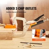 image:imageVEVOR Pocket Hole Jig Kit 34 Pcs Pocket Hole Jig System with 11 Cclamp Fixture Step Drills Wrenches Drill Stop Rings Square Drive Bits Toolbox Adjustable for DIY Carpentry ProjectsOrange