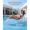 image:imageVEVOR Pool Lounge Chairs Set of 2 Chaise Lounger with Headrest Water Weighted inPool Lounger Chairs for up to 15 Water Depths AntiFloating Patio Furniture for Sun Shelf amp Tanning Ledge 440LBS