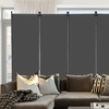 image:imageVEVOR Room Divider 3 Panel Room Divider Folding Privacy Screen and Portable Partition Divider for Room Separation Freestanding Room Partitions for Office Bedroom BlackGrey