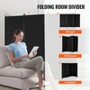 image:imageVEVOR Room Divider 3 Panel Room Divider Folding Privacy Screen and Portable Partition Divider for Room Separation Freestanding Room Partitions for Office Bedroom BlackBlack