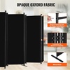 image:imageVEVOR Room Divider 3 Panel Room Divider Folding Privacy Screen and Portable Partition Divider for Room Separation Freestanding Room Partitions for Office Bedroom BlackBlack