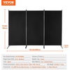 image:imageVEVOR Room Divider 3 Panel Room Divider Folding Privacy Screen and Portable Partition Divider for Room Separation Freestanding Room Partitions for Office Bedroom BlackBlack
