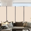 image:imageVEVOR Room Divider 3 Panel Room Divider Folding Privacy Screen and Portable Partition Divider for Room Separation Freestanding Room Partitions for Office Bedroom BlackBeige
