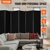 image:imageVEVOR Room Divider 3 Panel Room Divider Folding Privacy Screen and Portable Partition Divider for Room Separation Freestanding Room Partitions for Office Bedroom BlackBlack