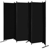 image:imageVEVOR Room Divider 3 Panel Room Divider Folding Privacy Screen and Portable Partition Divider for Room Separation Freestanding Room Partitions for Office Bedroom BlackBlack