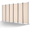 image:imageVEVOR Room Divider 3 Panel Room Divider Folding Privacy Screen and Portable Partition Divider for Room Separation Freestanding Room Partitions for Office Bedroom BlackBeige