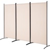 image:imageVEVOR Room Divider 3 Panel Room Divider Folding Privacy Screen and Portable Partition Divider for Room Separation Freestanding Room Partitions for Office Bedroom BlackBeige