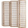 image:imageVEVOR Room Divider 6 Panel Japanese Room Divider Folding Privacy Screen Indoor Portable Partition Dividers and Decoration Screens for Room Separation Home Office Restaurant amp Bedroom BlackNatural