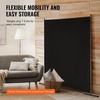image:imageVEVOR Room Divider Single Panel Room Divider 6FT Privacy Screen Indoor Partition Divider for Room Separation Freestanding Room Divider Panel for Office Bedroom BlackBlack