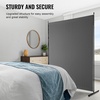 image:imageVEVOR Room Divider Single Panel Room Divider 6FT Privacy Screen Indoor Partition Divider for Room Separation Freestanding Room Divider Panel for Office Bedroom BlackGrey