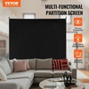 image:imageVEVOR Room Divider Single Panel Room Divider 6FT Privacy Screen Indoor Partition Divider for Room Separation Freestanding Room Divider Panel for Office Bedroom BlackBlack