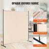 image:imageVEVOR Room Divider Single Panel Room Divider 6FT Privacy Screen Indoor Partition Divider for Room Separation Freestanding Room Divider Panel for Office Bedroom BlackBeige