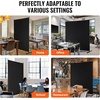 image:imageVEVOR Room Divider Single Panel Room Divider 6FT Privacy Screen Indoor Partition Divider for Room Separation Freestanding Room Divider Panel for Office Bedroom BlackBlack