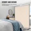image:imageVEVOR Room Divider Single Panel Room Divider 6FT Privacy Screen Indoor Partition Divider for Room Separation Freestanding Room Divider Panel for Office Bedroom BlackBeige