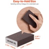 image:imageVEVOR Sanding Sponge 4 Pcs 6080120220 Grit Assortment Washable and Reusable Sanding Blocks for Dry amp Wet Use Coarse to Fine Sandpaper Blocks for Polishing Drywall Wood Plastic Metal Furniture4 Pcs sanding block