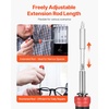 image:imageVEVOR Screwdriver Set 13 in 1 Magnetic Multi Bit Mini Nut Driver Set Phillips Flat Head Torx Square Bits for Men Manual Precision Repair Tool Kit for Sockets Furniture Home Appliances Cars13 in 1  Storage Handle Type