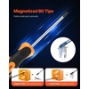 image:imageVEVOR Screwdriver Set 13 in 1 Magnetic Multi Bit Mini Nut Driver Set Phillips Flat Head Torx Square Bits for Men Manual Precision Repair Tool Kit for Sockets Furniture Home Appliances Cars12 in 1  Fiexed Type